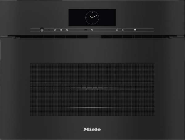 Miele H 7840 BMX  Griffloser Kompakt-Backofen mit Mikrowelle im perfekt kombinierbaren Design mit Automatikprogrammen und Speisenthermometer.